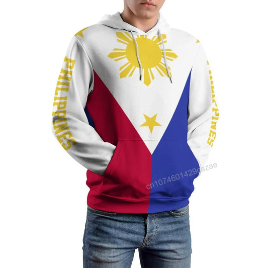 Philippines Country Flag 3D Hoodie Polyester Cool Men Women Harajuku Sweatshirt Unisex Casual Pullover Hoodies